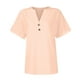 thumbnail image 4 of Sudaderas con capucha para mujer,Camiseta de cuello en V para mujer, informal, de manga corta, de poliéster suave, ideal para el hogar y el uso diario, sopatenor, 4 of 8