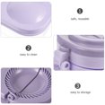 thumbnail image 3 of ADDHAT Herramienta Manual Para Dumplings En Casa Con Ergonómico Y Caja Organizadora Morada, 3 of 8