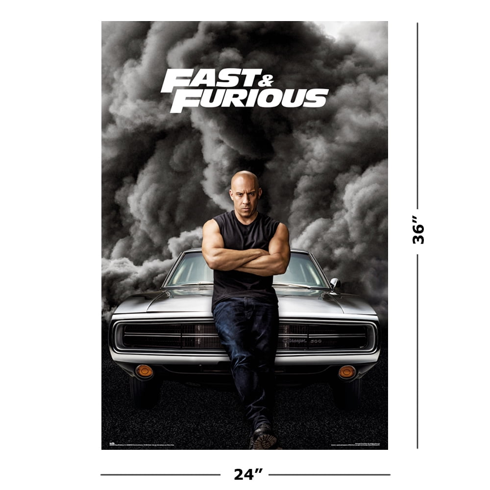 The Fast And The Furious Movie Poster