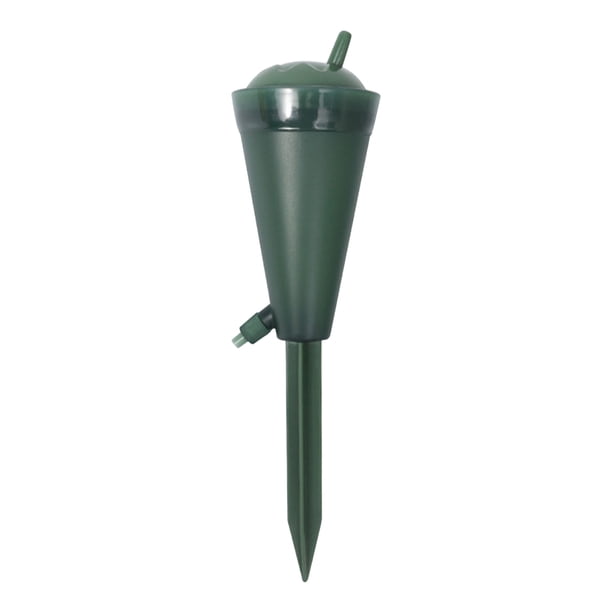 Riego automático para plantas | Sistema de riego por goteo ajustable para macetas | Temporizador de 7 días para vacaciones y viajes | Depósito de 200 ml para jardines de interior y exterior