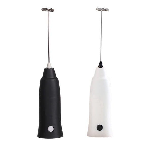 Handheld Stainless Steel Electric Egg Beater Milk Tea Coffee Blender Portable Baking Mini Milk Frother