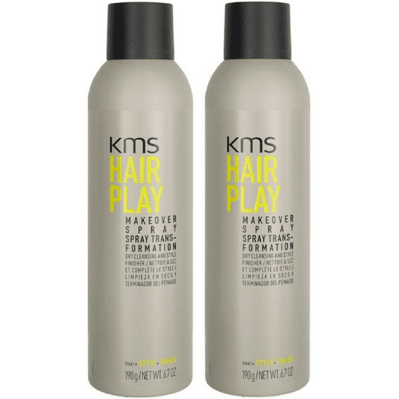 KMS Hair Play Makeover Spr. 6.7 Ounce Pack Of 2