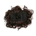 thumbnail image 4 of LELINTA Short Messy Curly Dish Hair Bun extension Easy Stretch Hair Combs Clip In Ponytail extension Scrunchie chignon Tray Ponytail, 4 of 8
