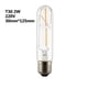 thumbnail image 3 of Lámpara de filamento de tungsteno tipo tubo de bombilla T30, fuente de luz LED, lámpara de filamento retro, 2W3W4W5W6W7W8W E27, 3 of 5