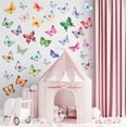 thumbnail image 6 of 138 Pcs Colorful Butterfly Decals Vinyl Wall Stickers Peel and Stick Art Sticker for Living Space Bedroom Kids Playroom Classroom Furniture Window Wall DIY Decor, 6 of 8