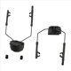 thumbnail image 2 of Soporte de Riel para Auriculares, Multiángulo Ajustable, Orejeras Abatibles, Soporte Fijo, Accesorios para Casco, Verde, 2 of 5