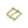 thumbnail image 4 of B1049 Natural Brass, Heel Bar Buckle, Solid Brass-LL, 1-1/2", 4 of 10