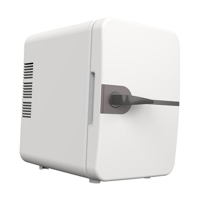 Luzkey Mini-Frigo 6 L Alimentation USB Thermoélectrique et Réchauffeur Réfrigérateur de Boissons pour Bar Camping Maison VR Plongeurs Blanc