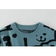 thumbnail image 2 of WOYY Toddler Boys Casual Sweater Cartoon Dinosaur Knit Round Neck Pullover Jumpers, 2 of 5