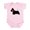 Petal Pink, variant on CafePress - Scott Designs Infant Bodysuit - Baby Light Bodysuit, Size Newborn - 24 Months