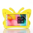thumbnail image 2 of Allytec Kids Case for Galaxy Tab A 8.0 2019 T290/ Galaxy Tab A T380/ Fire HD 8 2017, With PET Screen Protector Cute Butterfly Kids Girls Cover Shockrpoof Drop Protection Kickstand - Yellow, 2 of 6