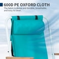 thumbnail image 6 of Ktaxon Backpack Foldable Camping Chair, Green, 2 Piece, 6 of 10