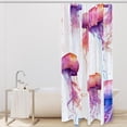 thumbnail image 2 of Jellyfish Waterproof Shower Curtain Set with Hook, Printed Design for Bathroom Decoration - Shower Curtain Sets, 2 of 5