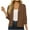 NSY3_Brown, variant on Meichang Cardigan Sweaters for Women Lightweight 3/4 Sleeeve Knit Cardigans Open Front Soft Thin Cropped Cardigans Fall Fashoin
