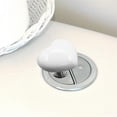 thumbnail image 4 of adviicd Simple Love Heart Shaped Colorful Plastic Toilet Tank Button Aid Toilet Flush Button Toilet Push Button Flush Replacement Love Heart Shaped Toilet Water Tank Button, 4 of 4