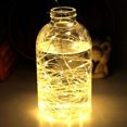 thumbnail image 4 of Guirnalda de luces LED de cobre con microalambre de arroz, 10 m y 20 m, 12 V CC, para fiestas, color blanco cálido, azul, RGB+, 12 V, 2 A/1 A, adaptador de corriente para Reino Unido, UE, AU y EE. UU., 4 of 4