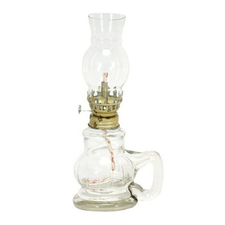 

NUOLUX Household Kerosene Oil Light Retro Oil Lamp Glass Kerosene Lamp with 5m Wick
