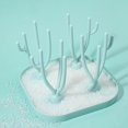 thumbnail image 3 of Baby Bottles Drying Rack Plastic Detachable Baby Bottle Drain Drying Rack Feeding Cup Pacifier Storage Nipple Shelf, 3 of 4