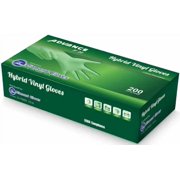 Diamond Gloves,IF 20, 100 pack Hybrid Vinyl Disposable Gloves