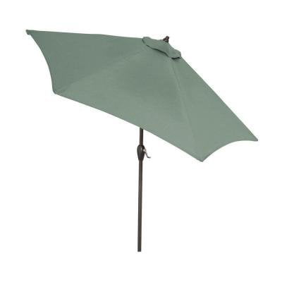 GTIN 887995020936 product image for 9 ft. Aluminum Patio Umbrella in Spa | upcitemdb.com