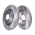 thumbnail image 2 of Detroit Axle 13.78" Front Disc Brake Rotors For 2004-2010 Porsche Cayenne, VW Touareg, Audi Q7 - Pair 2 of 5