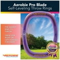 thumbnail image 2 of Aerobie Pro Blade Throw Ring, Lightweight Kids Toy for Disc Golf, Backyard Games & More, Outdoor Games for Adults and Family Ages 5 & Up, Purple, 2 of 7