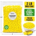 thumbnail image 3 of Concord Confections Banana Shaped Fruit Flavored Candy, 2 lbs, Bulk BagConcord Confections Banana Shaped Fruit Flavored Candy, 2 lbs, Bulk Bag, 3 of 10