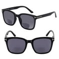 thumbnail image 1 of "The Jet Setter" 2 Paires de Lunettes de Soleil de Lecture Bifocales pour Femmes - Noir/noir - 2,00, 1 of 4
