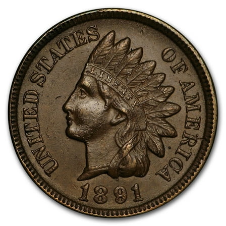 1891 Indian Head Cent BU