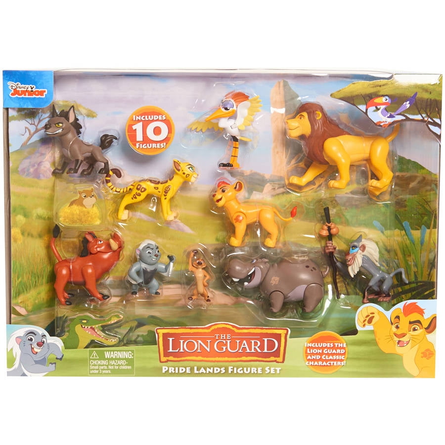 Disney The Lion Guard Deluxe Pride Lands 10 Figure Set