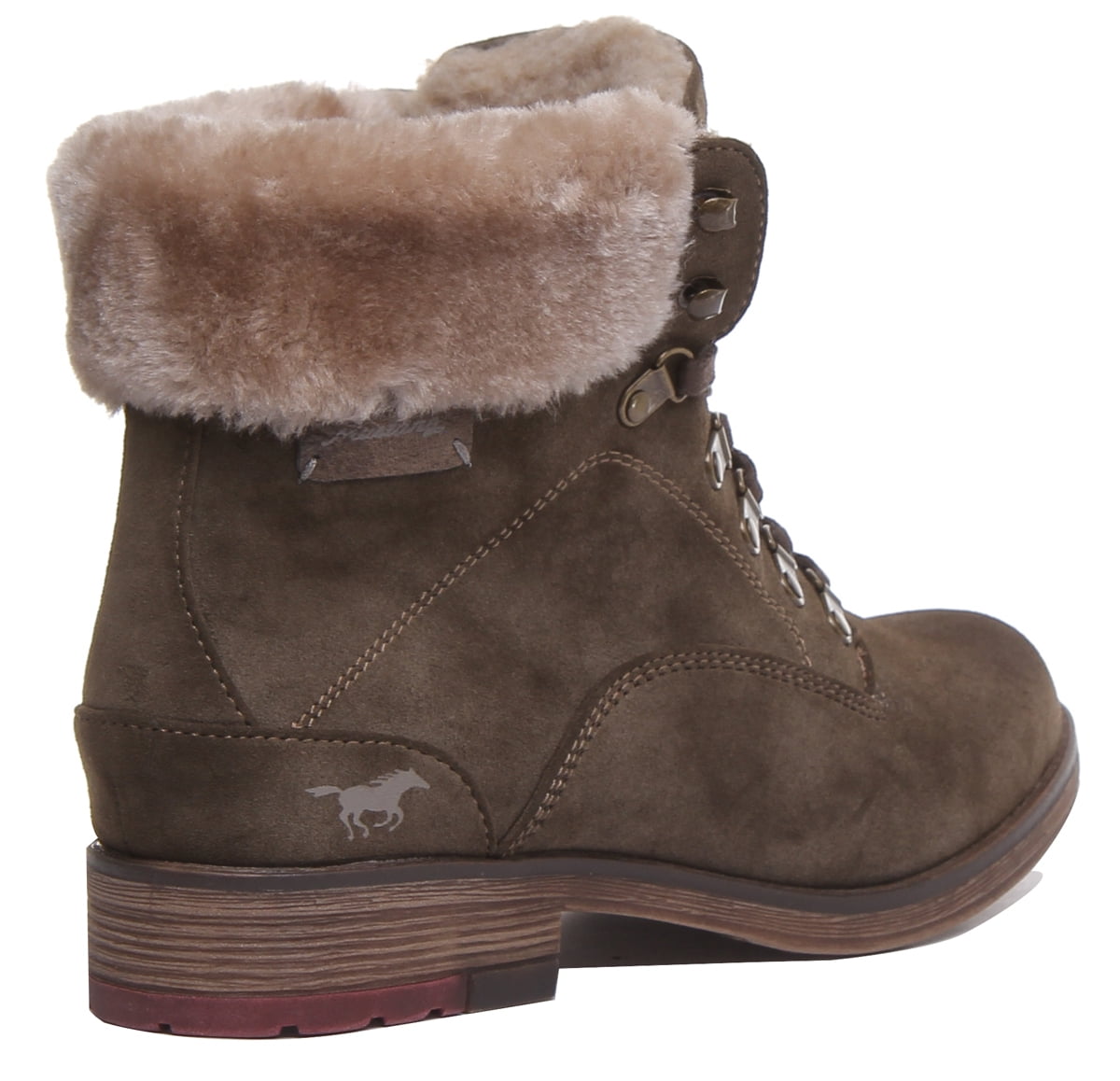 Mustang kastanie boots online