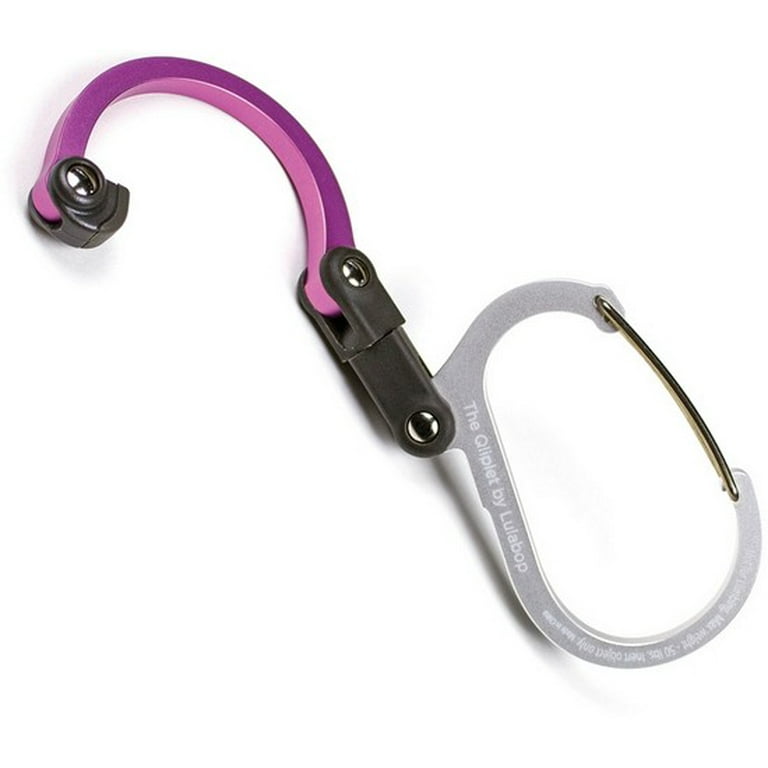 Lulabop QLIP13 Qliplet Carabiner Pink Caddy 