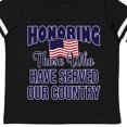 thumbnail image 4 of Inktastic Veterans Day Military Honoring Those Who Serve Boys or Girls Toddler T-Shirt, 4 of 5