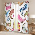 thumbnail image 2 of Manfei Colorful Cowgirl Boots Blackout Curtains Set of 2 (52x84 Each),Boho Exotic Style Window Curtains,Rustic Western Cowboy Curtains and Drapes For Girl Boys,Luxury Bedroom Decor, 2 of 6
