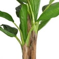 thumbnail image 4 of vidaXL Artificial Tree with Pot Banana Plant Lifelike Flora Indoor Decor Green, 4 of 7