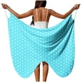 thumbnail image 1 of Sortie de Plage pour Femmes avec Taille Ajustable et Design Drapé Transparent, Chiffon Léger pour Vacances en Villégiature, 1 of 9