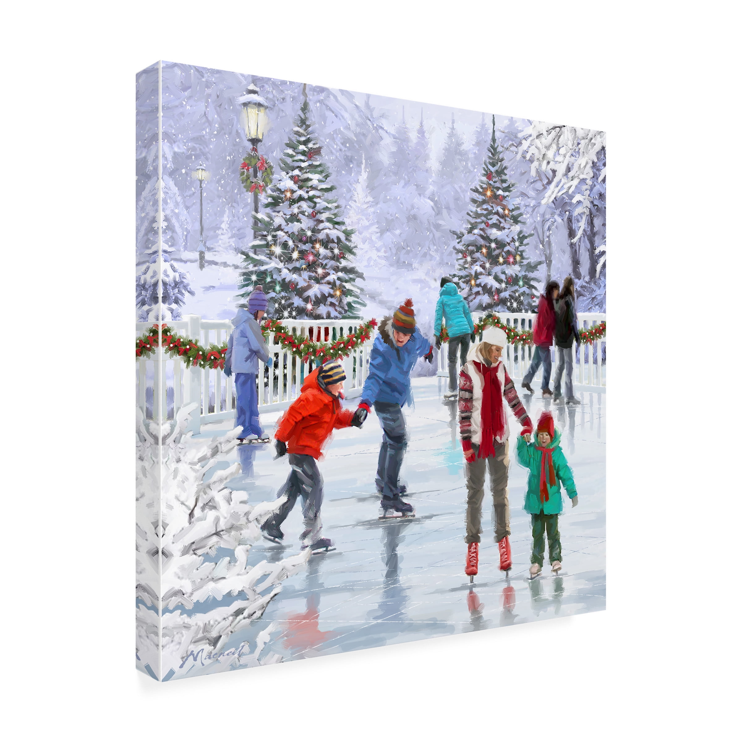 The Macneil Studio 'Skaters' Canvas Art
