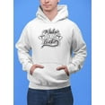 thumbnail image 2 of Make Your Own Luck Hoodie Men -SPIdeals Designs, Male 4X-Large, 2 of 4