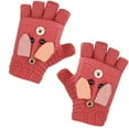 thumbnail image 4 of 2024 breaise Children's Cute Five-Fingered Velvet Warm Knitted Gloves Fashion Gloves, 4 of 5