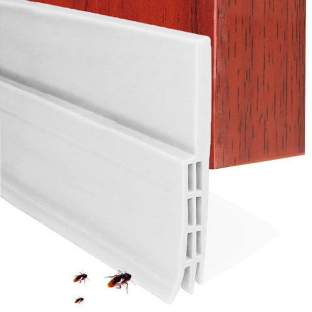 Door Draft Stopper Door Sweep for Exterior/Interior Doors