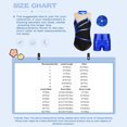 thumbnail image 7 of Jizyo Girls Tumbling Outfits Biketards with Shorts Gymnastics Leotards 4-16 Years Sports Workout Royal Blue 4, 7 of 7
