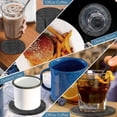 thumbnail image 5 of Felt Coasters Set of 10 with Holder, Absorbent Heat Resistant Cup Mats for Dining Table Coffee Table, 5 of 10