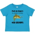 thumbnail image 3 of Inktastic Going Fishing with Grandpa Boys or Girls Baby T-Shirt, 3 of 5