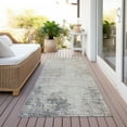 thumbnail image 6 of Addison Rugs Chantille Indoor/Outdoor Transitional Abstract Taupe Washable Runner Rug, 2'3" x 7'6", 6 of 6