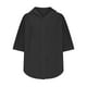 thumbnail image 5 of Vestidos Casuales Para Mujer, Blusas De Mujer De Moda Blusa de verano tipo túnica de lino con botones y manga corta y cuello en V para mujer, 5 of 7