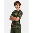 thumbnail image 3 of John Deere Boy's Short Sleeve Camo Graphic Crewneck T-Shirt, Sizes 4 - 18, 3 of 7