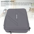 thumbnail image 4 of for RS 4 Mini Case, Spacious Anti Collision Waterproofing Precise Slots Hard Shell Travel Carrying Case with Dual Zipper for Camera Stabilizer, 4 of 7