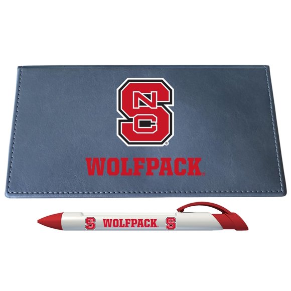 Set de Escritorio con Notas Adhesivas y Bolígrafo Giratorio NC State Wolfpack