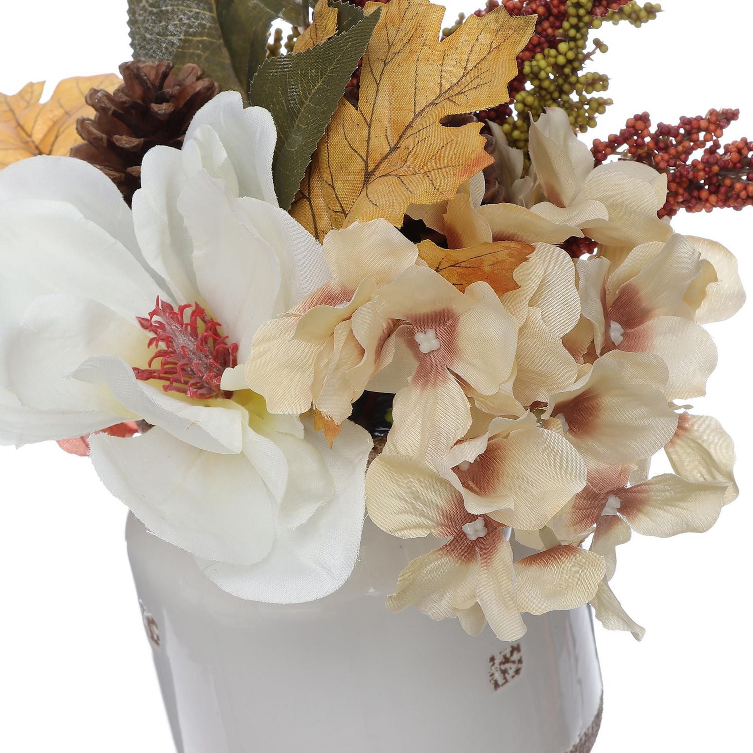 FLORAL EN POT EN CÉRAMIQUE