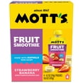 thumbnail image 4 of (6 pack) Mott’s Fruit Smoothie Strawberry Banana, 4.2 oz, 4 Pack Pouches, 4 of 9